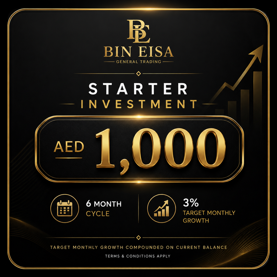 BIN EISA – AED 1,000 STARTER